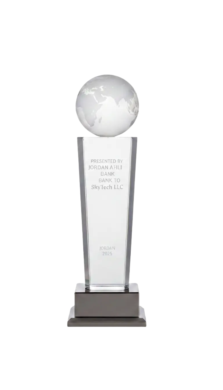 Best Partner Award In Jordan At Ahli Bank 1